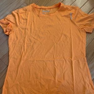 reebok orange tee